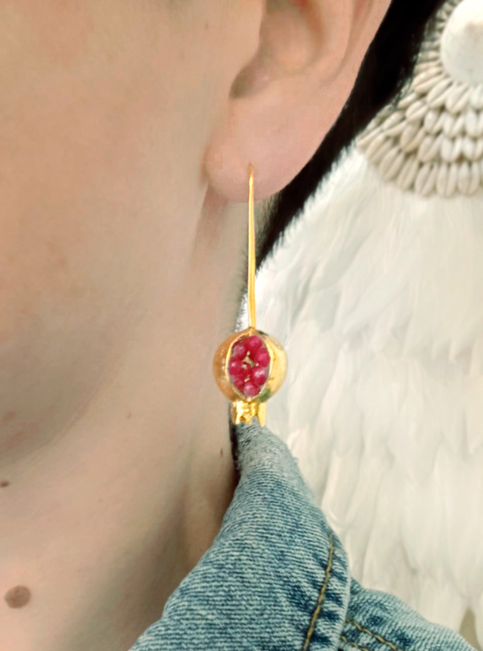 Boucles d'oreille Grenades