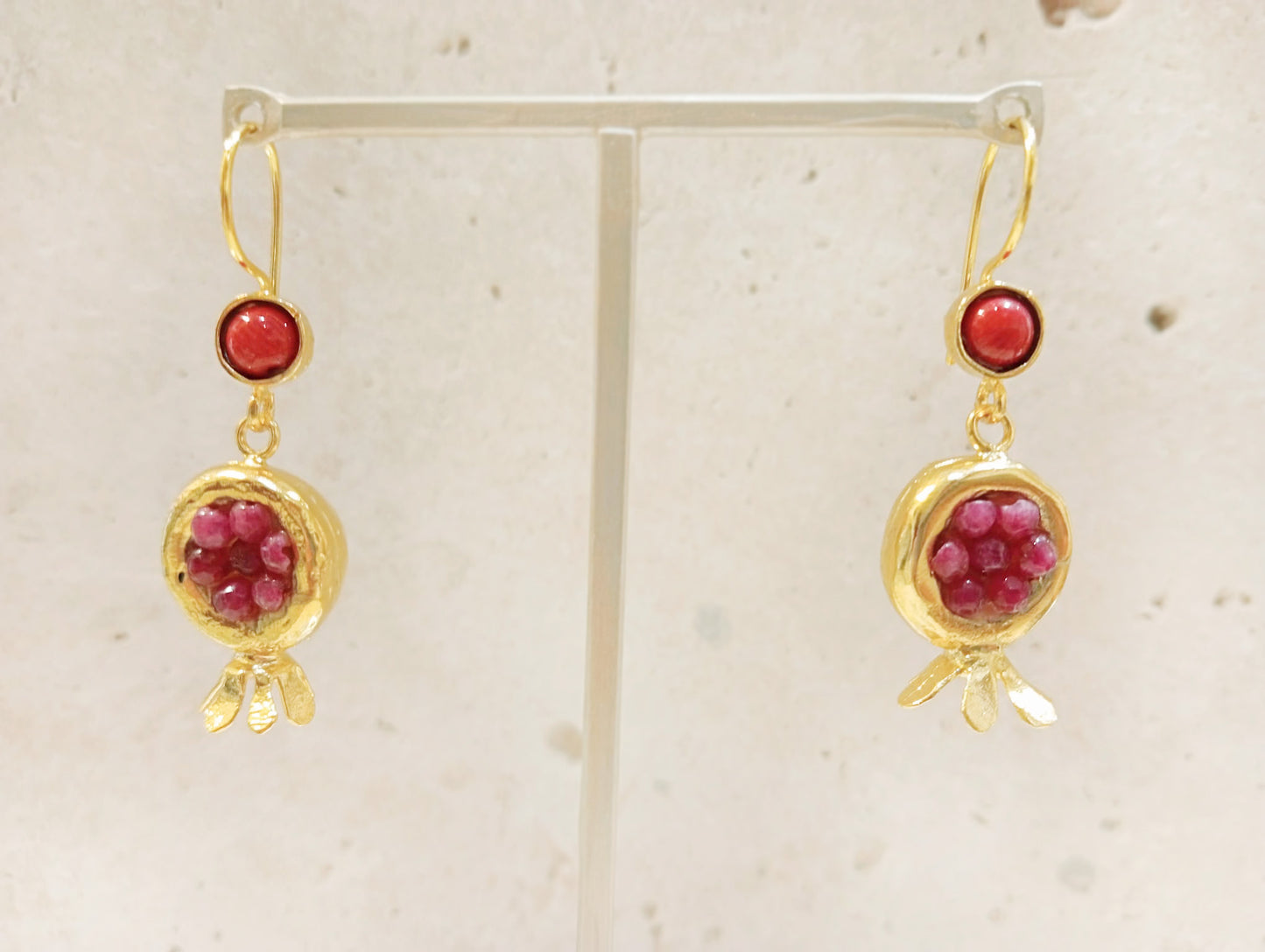 Boucles d'oreille Grenades