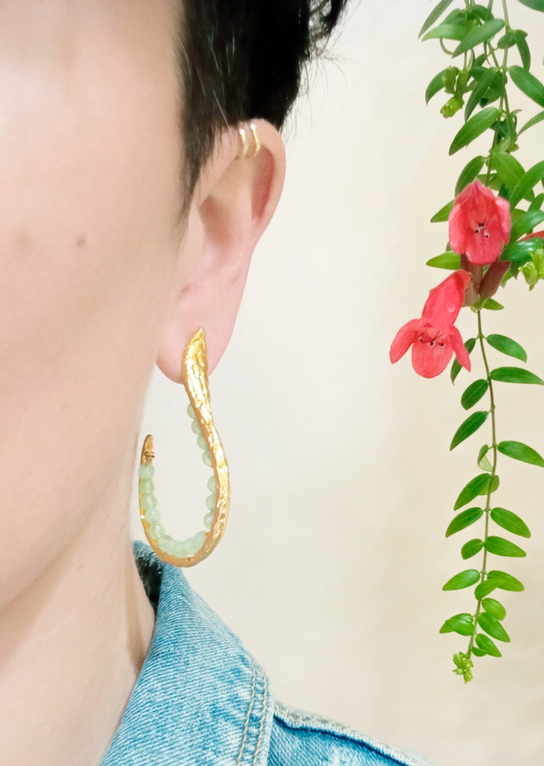 Boucles d'oreille Serpent