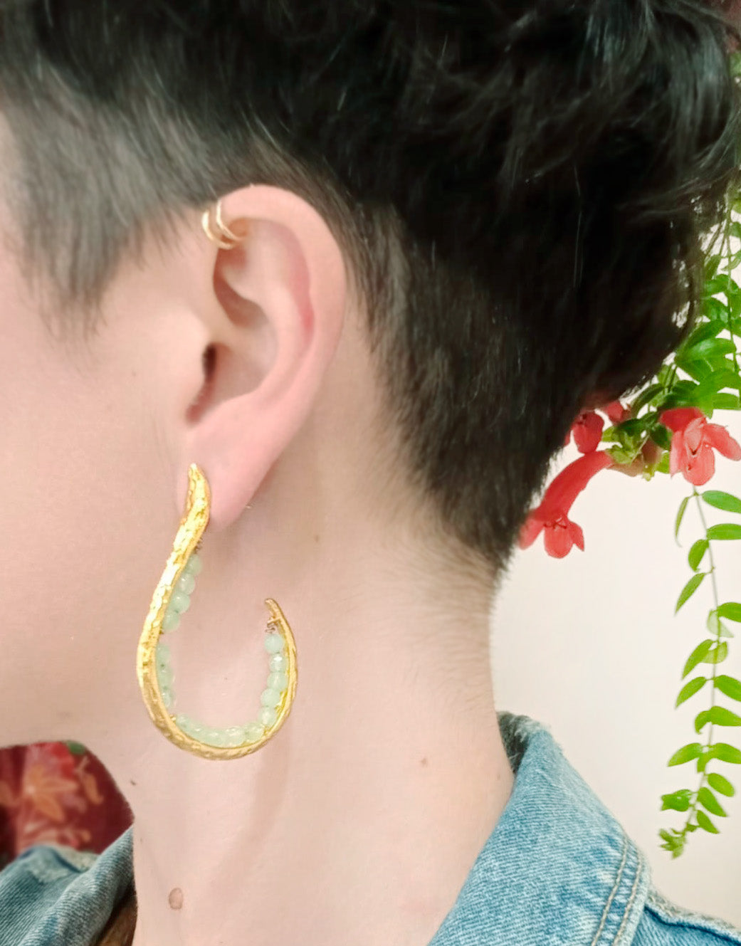 Boucles d'oreille Serpent