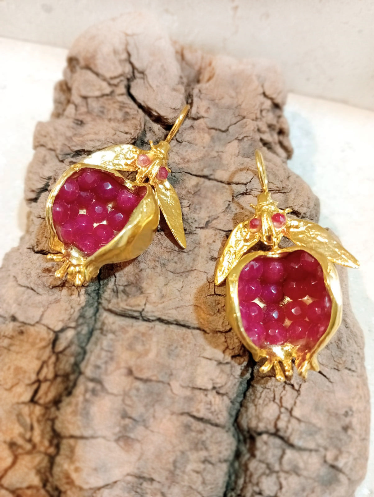 Boucles d'oreille Grenades