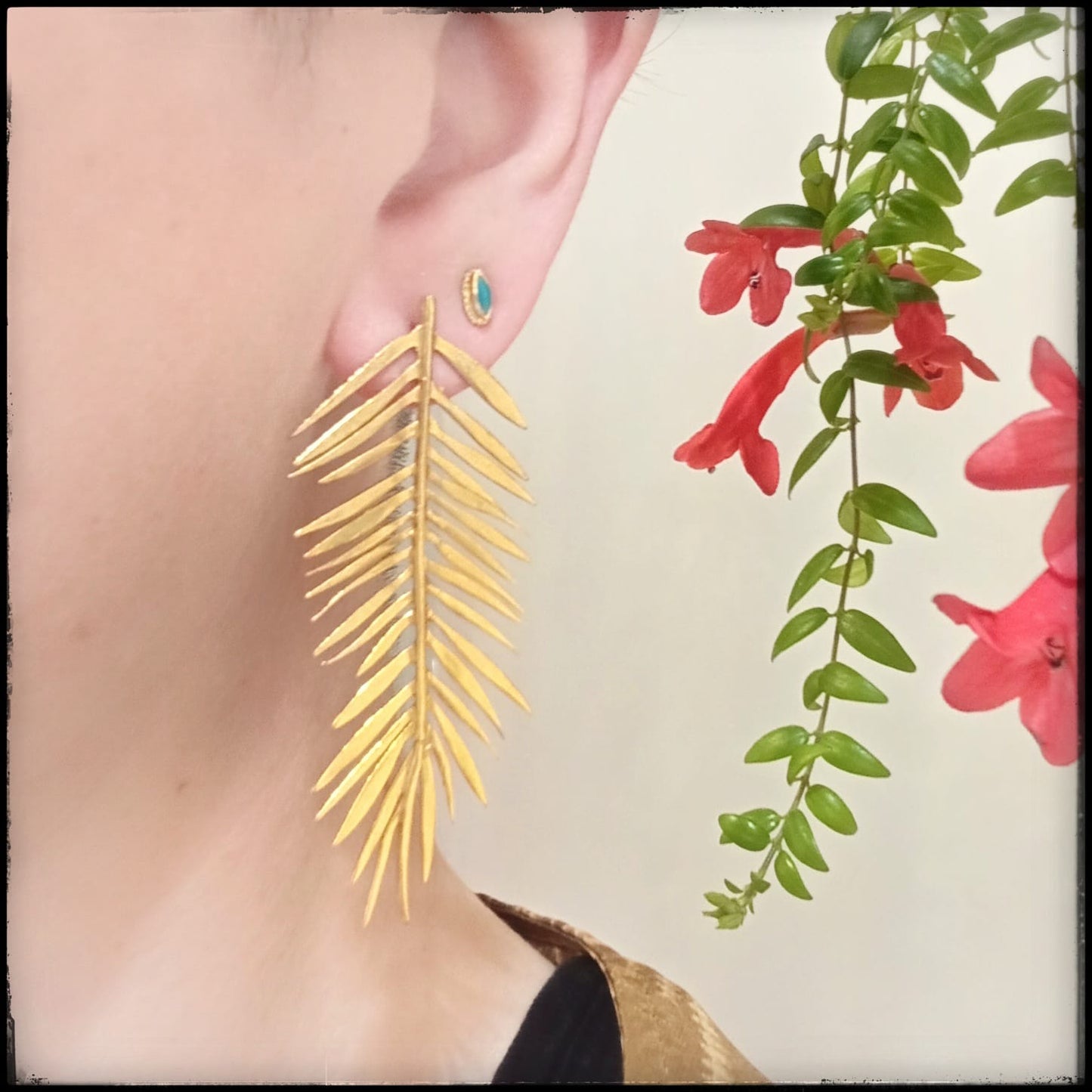 Boucles d'oreille Palm