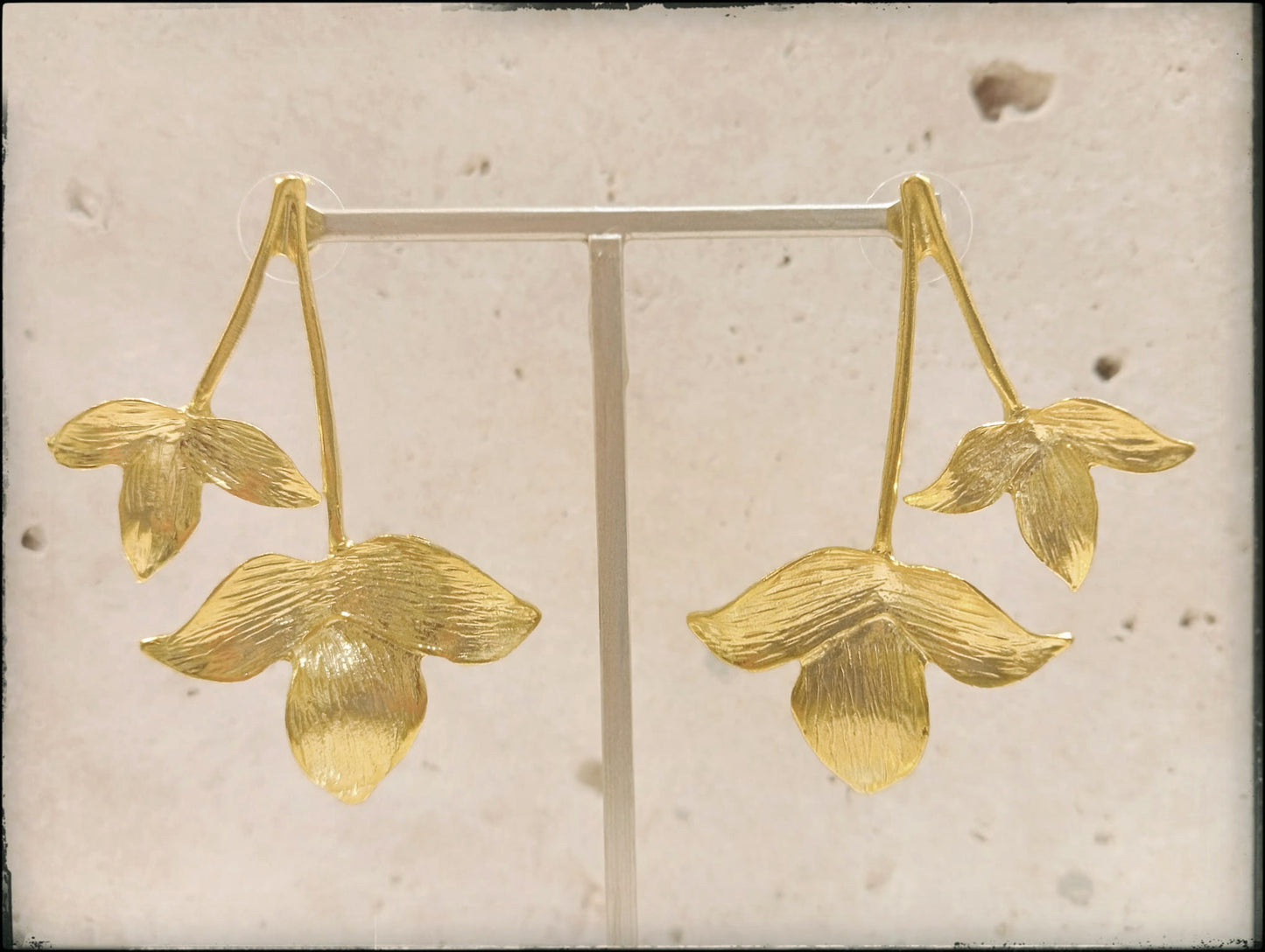 Boucles d'oreille Feuilles
