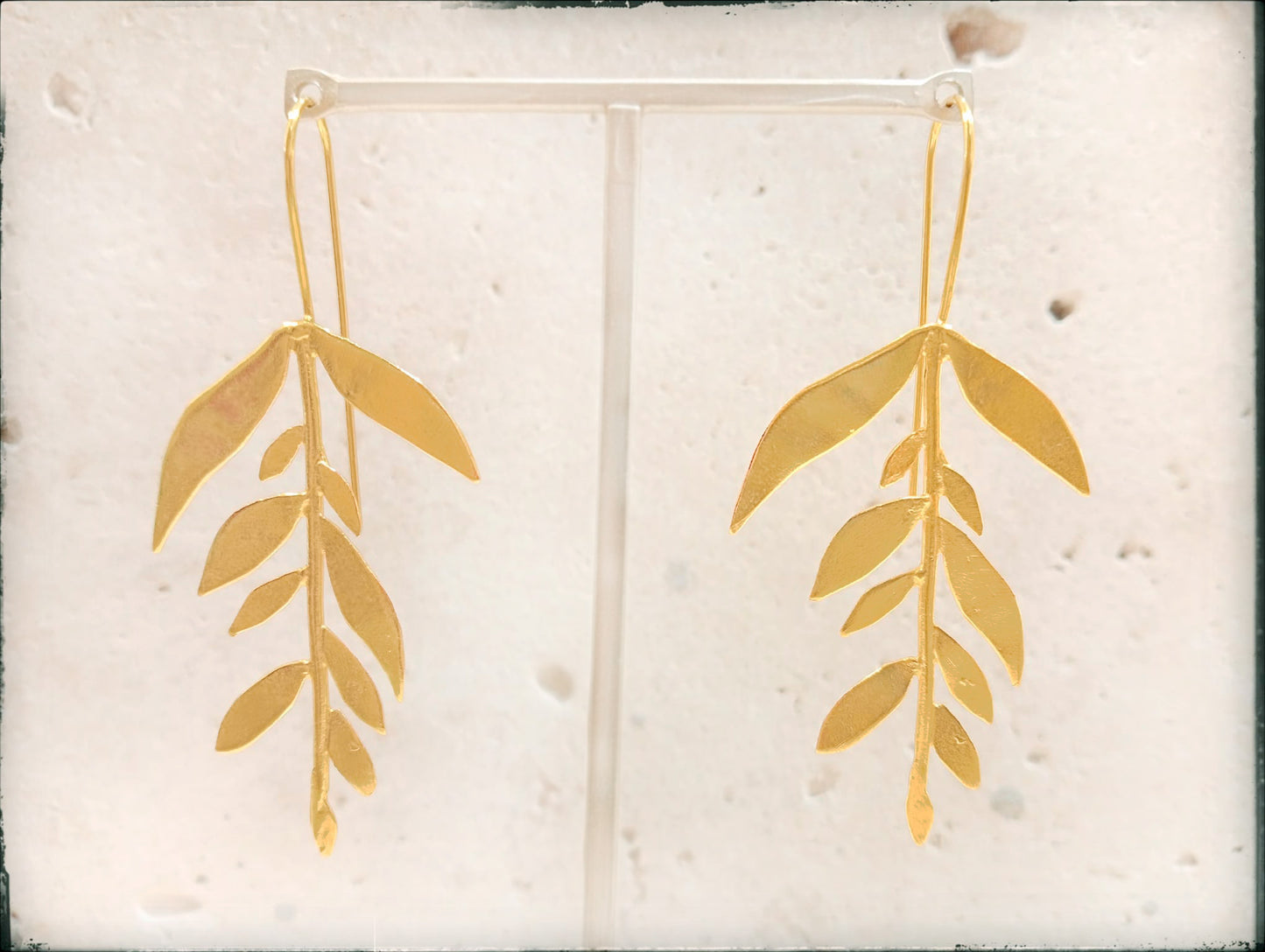 Boucles d'oreille - Petites feuilles