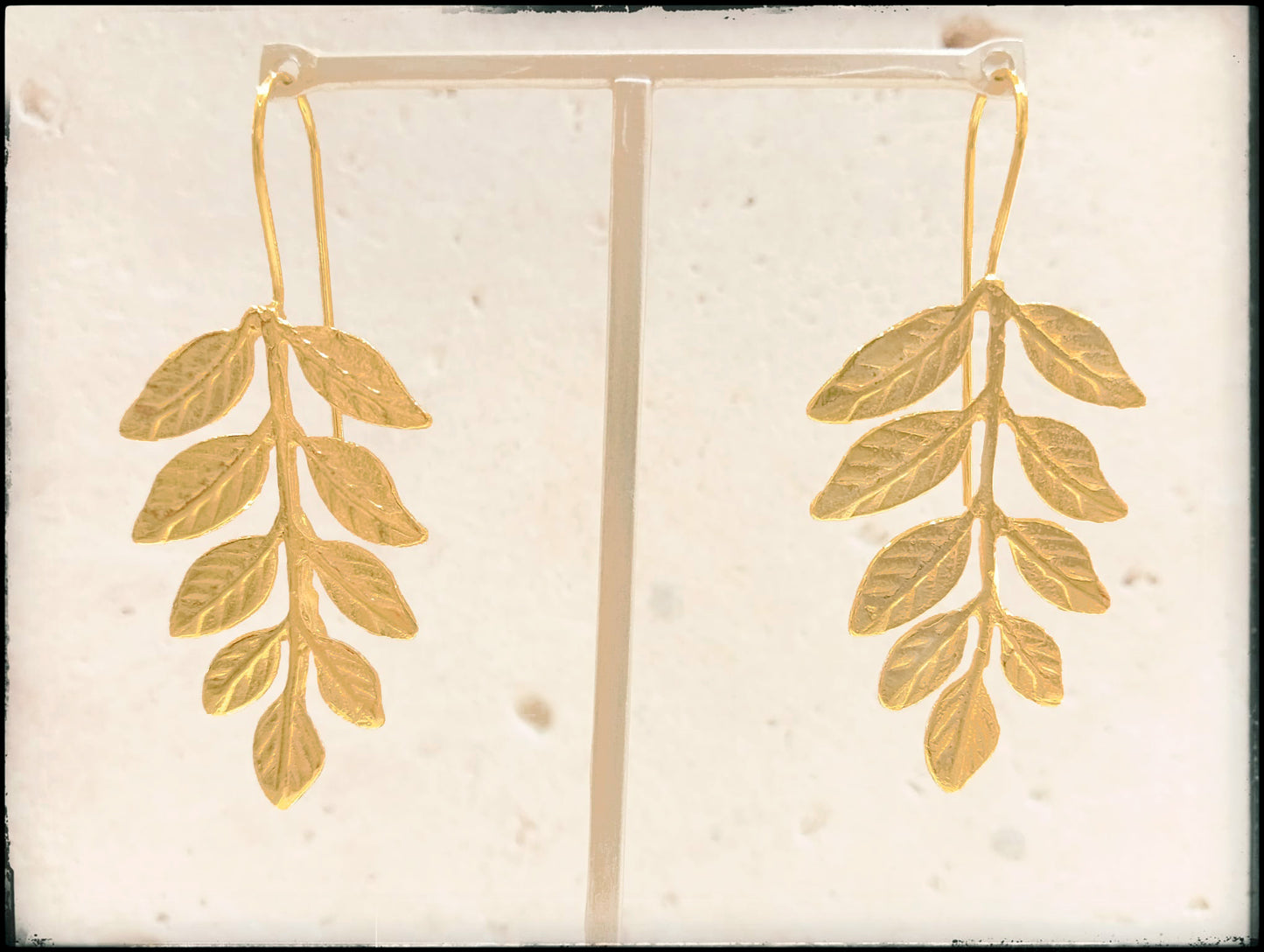 Boucles d'oreilles Feuilles